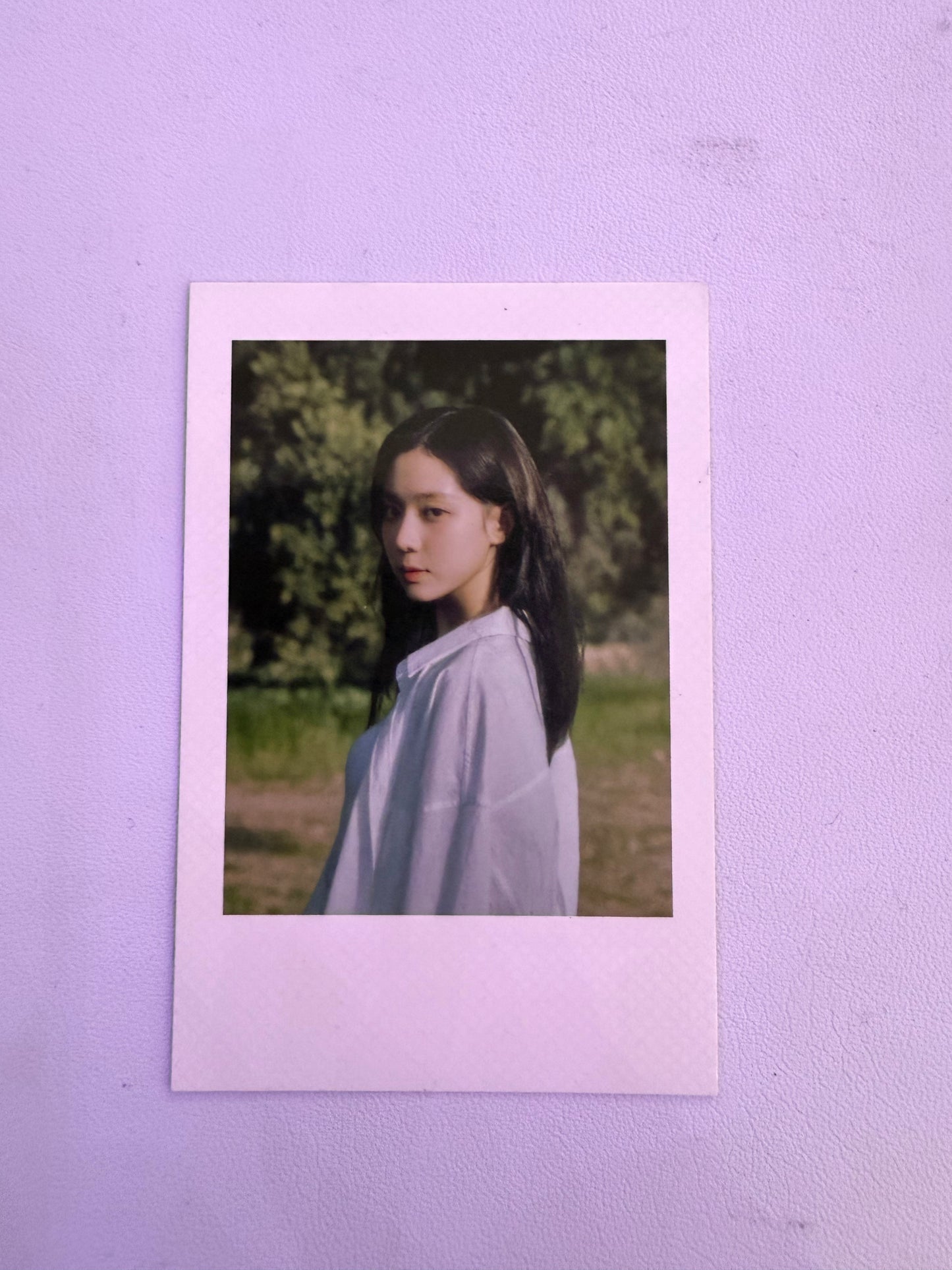 AESPA - Winter My World Zine WTMW Ver Polaroid Photocard