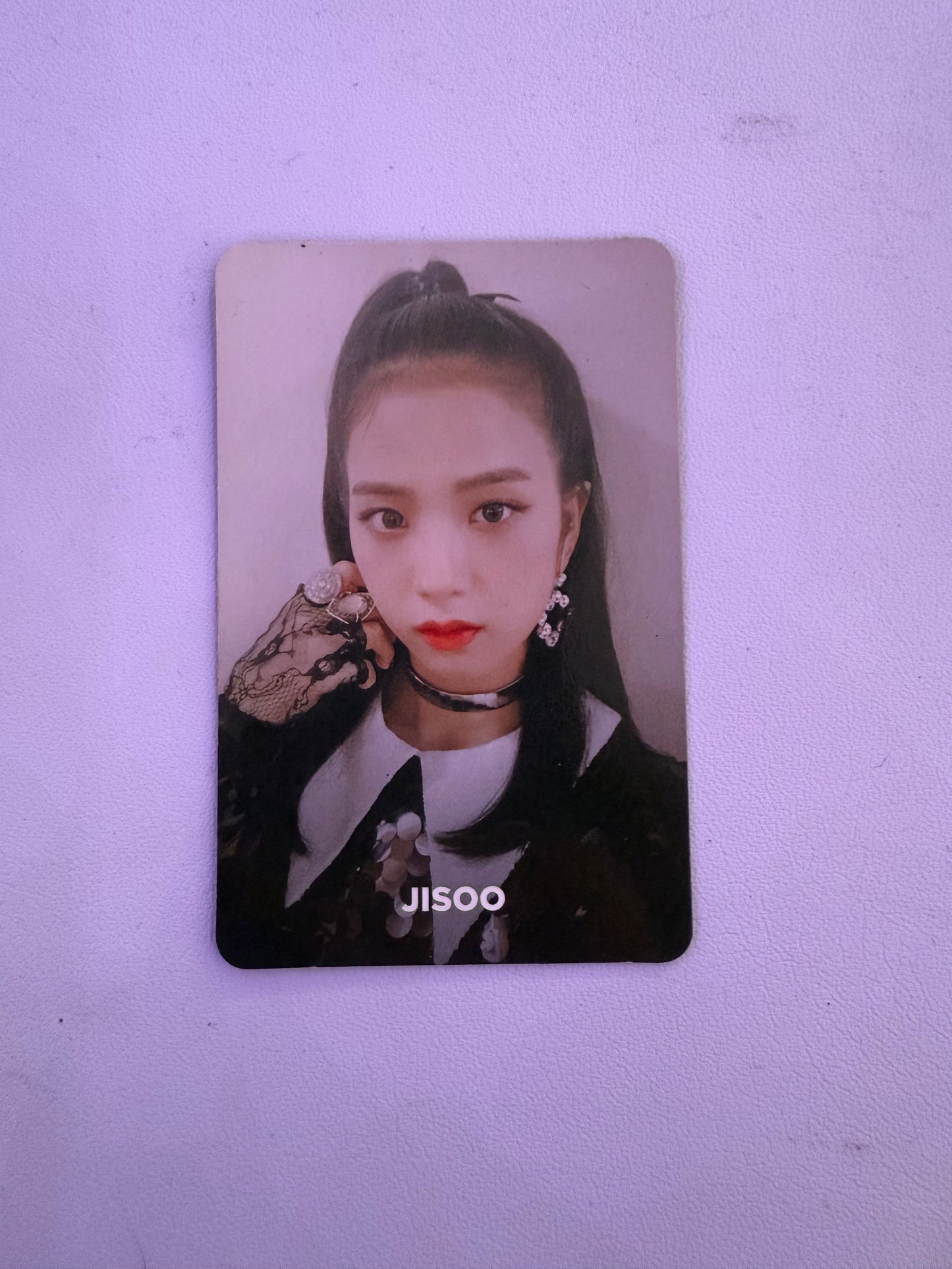 BLACKPINK - Jisoo Square Up Album Photocard