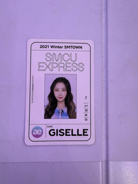 AESPA - Giselle SMCU Express ID Photocard